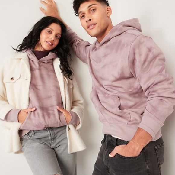 Old Navy Tops - Old Navy Gender-Neutral Pullover Hoodie for Adults The Right Mauve Pink Size L